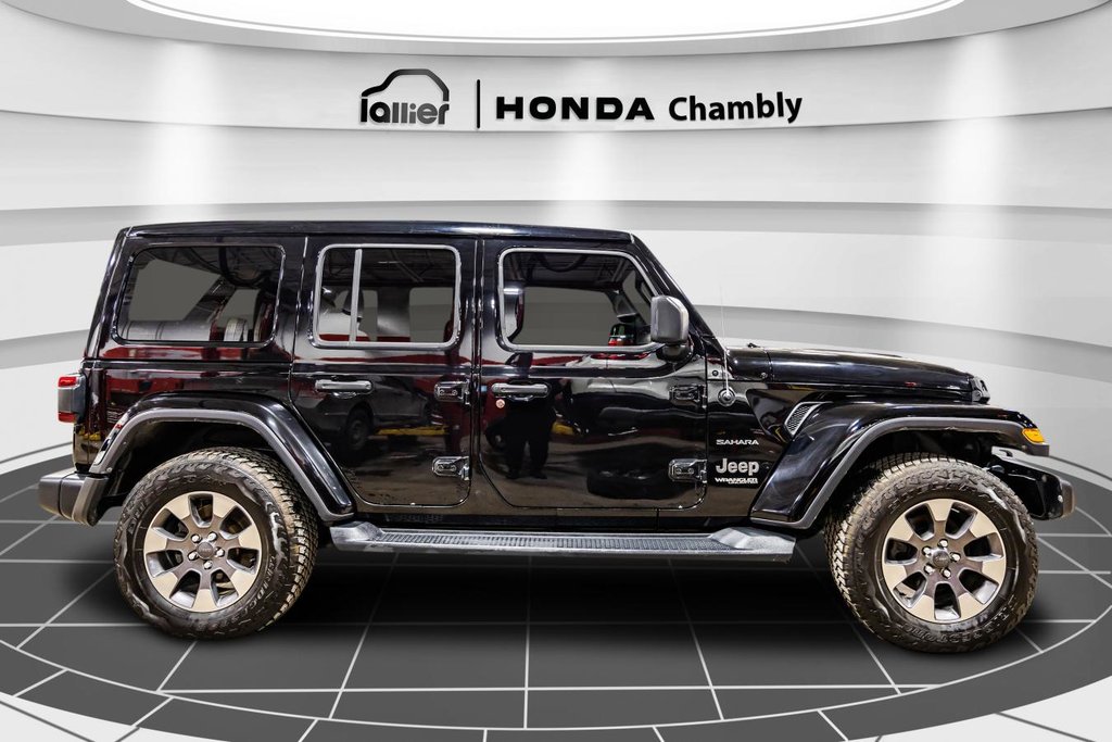 2020 Jeep Wrangler Sahara 4x4 SKYROOF I CUIR I JAMAIS ACCIDENTÉ I DEMARREUR I MAGS I SIEGES CHAUFFANTS I CAMERA in Montréal, Quebec - 8 - w1024h768px