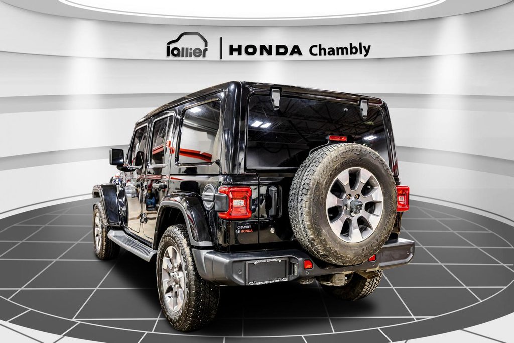 2020 Jeep Wrangler Sahara 4x4 SKYROOF I CUIR I JAMAIS ACCIDENTÉ I DEMARREUR I MAGS I SIEGES CHAUFFANTS I CAMERA in Montréal, Quebec - 5 - w1024h768px