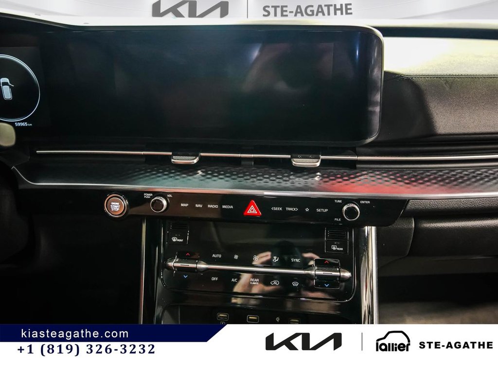 2023 Kia Carnival SX TA **JAMAIS ACCIDENTÉ+GARANTIE 10 ANS/ 200 000KM** CUIR +TOIT OUVRANT** in Montréal, Quebec - 16 - w1024h768px