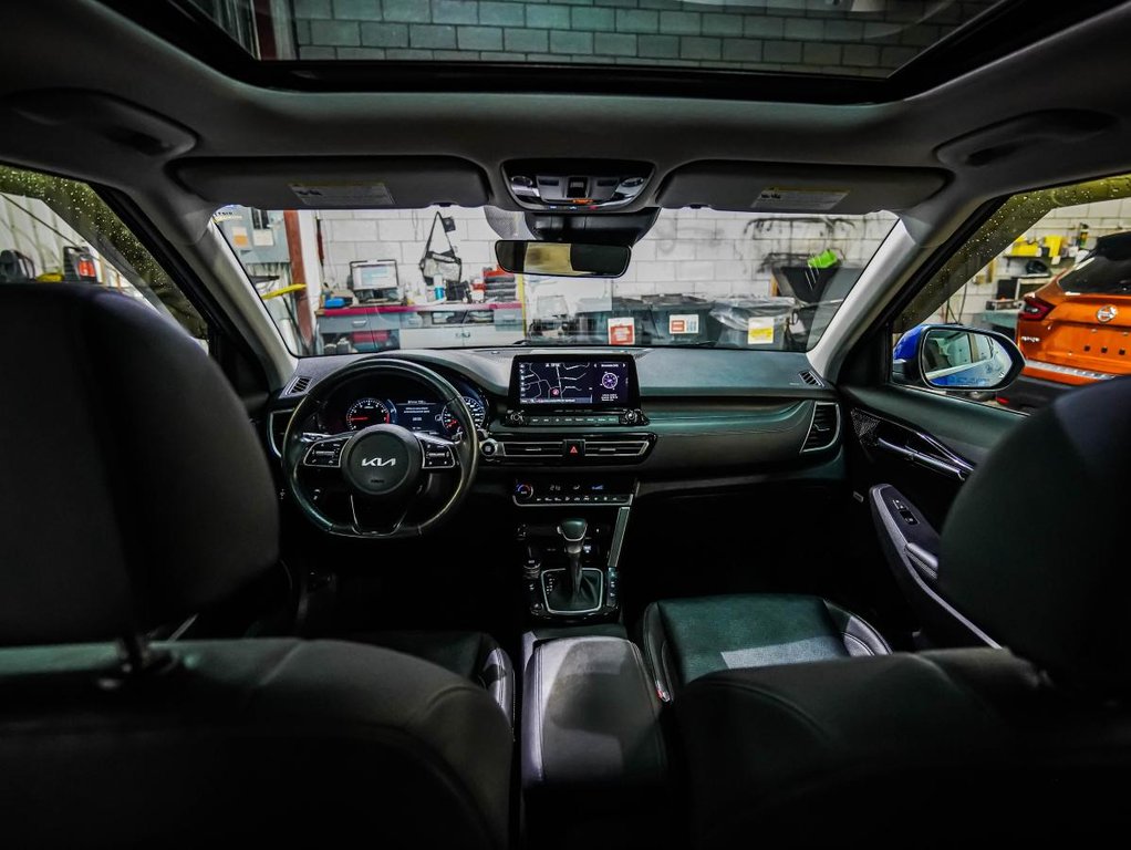 2022 Kia Seltos SX TURBO | AWD | TOIT OUVRANT | CUIR NOIR | GARANTIE 10ANS/200000 KM in , Quebec - 16 - w1024h768px