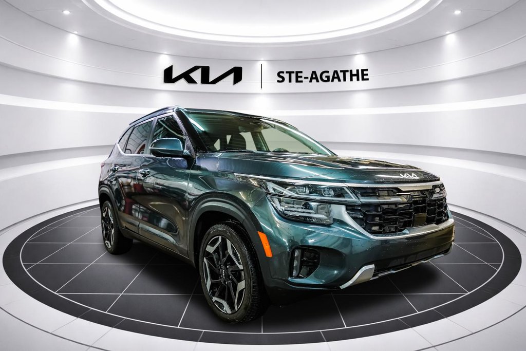 Kia Seltos SX TI avec intérieur noir **JAMAIS ACCIDENTÉ+GARANTIE 10 ANS/ 200 000KM** CUIR+TOIT OUVRANT** 2024 à Montréal, Québec - 9 - w1024h768px