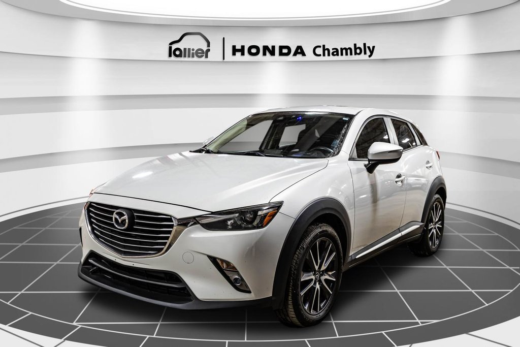 Mazda CX-3 GT AWD CUIR I TOIT OUVRANT I SIEGES ET VOLANT CHAUFFANTS I FREINS NEUF 2018 à , Québec - 3 - w1024h768px