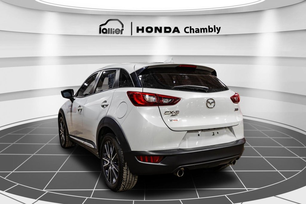 Mazda CX-3 GT AWD CUIR I TOIT OUVRANT I SIEGES ET VOLANT CHAUFFANTS I FREINS NEUF 2018 à , Québec - 5 - w1024h768px