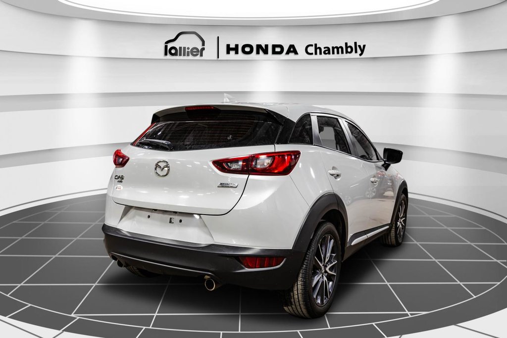 Mazda CX-3 GT AWD CUIR I TOIT OUVRANT I SIEGES ET VOLANT CHAUFFANTS I FREINS NEUF 2018 à , Québec - 7 - w1024h768px