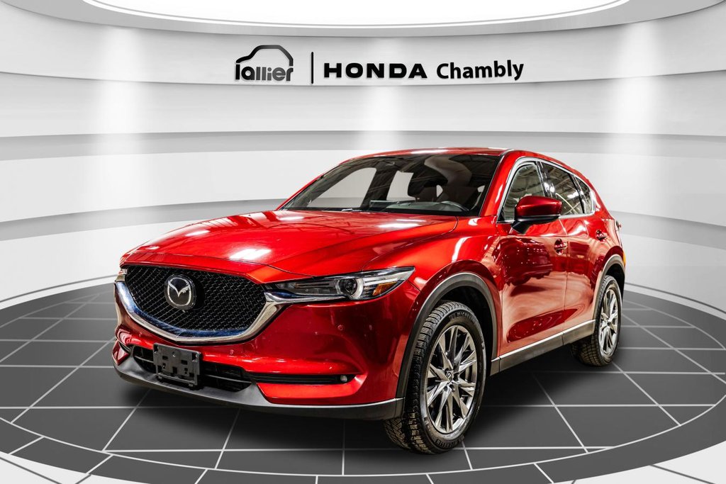 Mazda CX-5 Signature AWD CUIR I SIEGES CHAUFFANTS ET VENTILÉS I MAGS I TOIT OUVRANT I SECURITE ACTIVE 2021 à Montréal, Québec - 3 - w1024h768px