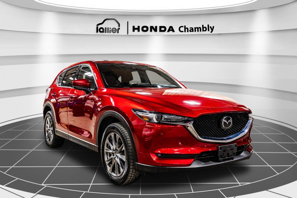 Mazda CX-5 Signature AWD CUIR I SIEGES CHAUFFANTS ET VENTILÉS I MAGS I TOIT OUVRANT I SECURITE ACTIVE 2021 à Montréal, Québec - 9 - w1024h768px