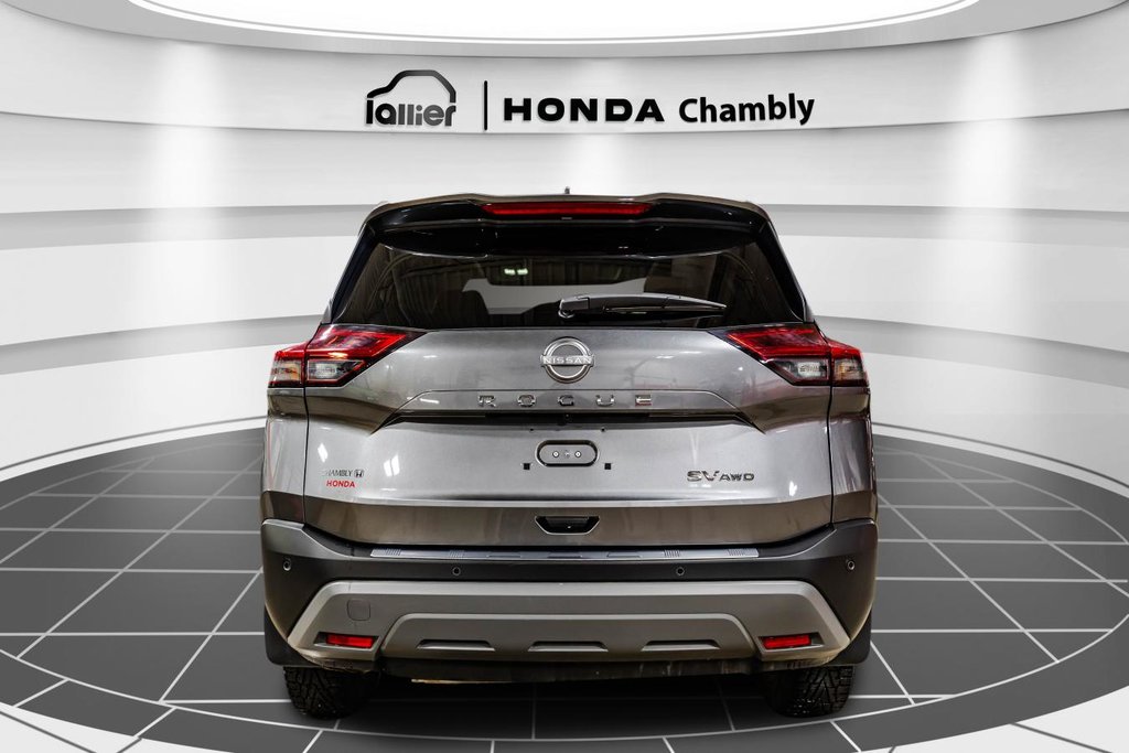 Nissan Rogue SV Moonroof AWD I CARPLAY I SIEGES ET VOLANT CHAUFFANTS I TOIT PANORAMIQUE I MAGS I DEMARREUR I 2023 à Montréal, Québec - 6 - w1024h768px