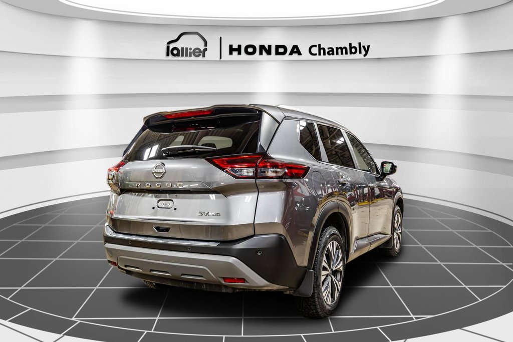 Nissan Rogue SV Moonroof AWD I CARPLAY I SIEGES ET VOLANT CHAUFFANTS I TOIT PANORAMIQUE I MAGS I DEMARREUR I 2023 à Montréal, Québec - 7 - w1024h768px