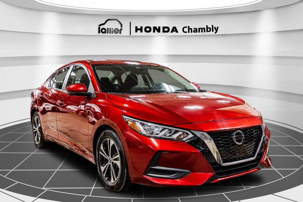 Nissan Sentra SV 29 000 KM !!! I JAMAIS ACCIDENTÉ I CARPLAY I TAUX 5.99%I DEMARREUR I SIEGES CHAUFFANTS I CAMERA I 2021 à Montréal, Québec - 9 - w1024h768px