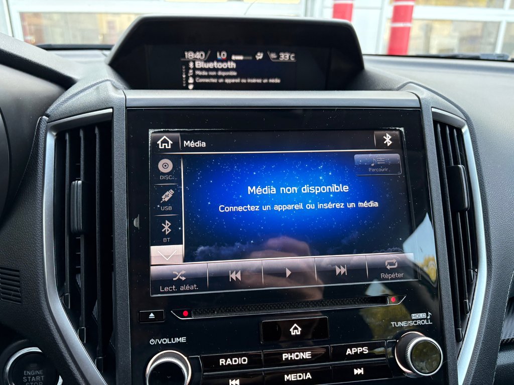 2018 Subaru Impreza Sport  HATCHBACK JAMAIS ACCIDENTÉ in Montreal, Quebec - 10 - w1024h768px