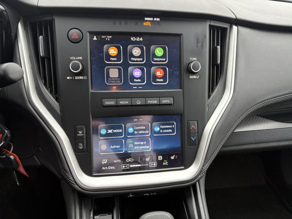 2022 Subaru Outback Convenience AWD I CARPLAY I SIEGES ET VOLANT CHAUFFANTS I CAMERA I SECURITE ACTIVE in , Quebec - 7 - w1024h768px