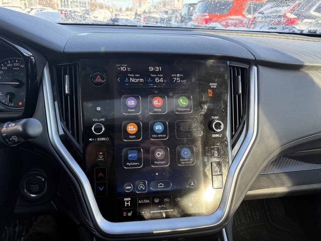 2022 Subaru Outback Touring  JAMAIS ACCIDENTÉ I SIEGES CHAUFFANTS I CAMERA I CARPLAY I MAGS I ACTIVE SECURITY in , Quebec - 10 - w1024h768px