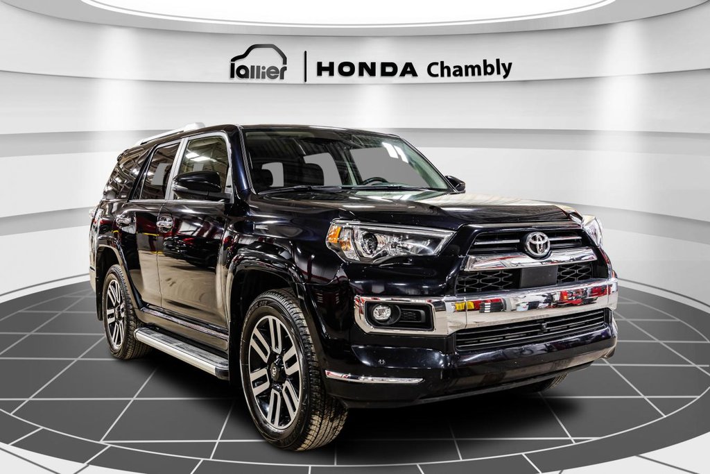 Toyota 4Runner Limited 7 places TOUS LES ENTRETIENS CHEZ TOYOTA I CUIR I SIEGES CHAUFFANTS & VENTILES I CAMERA 360 2023 à , Québec - 9 - w1024h768px