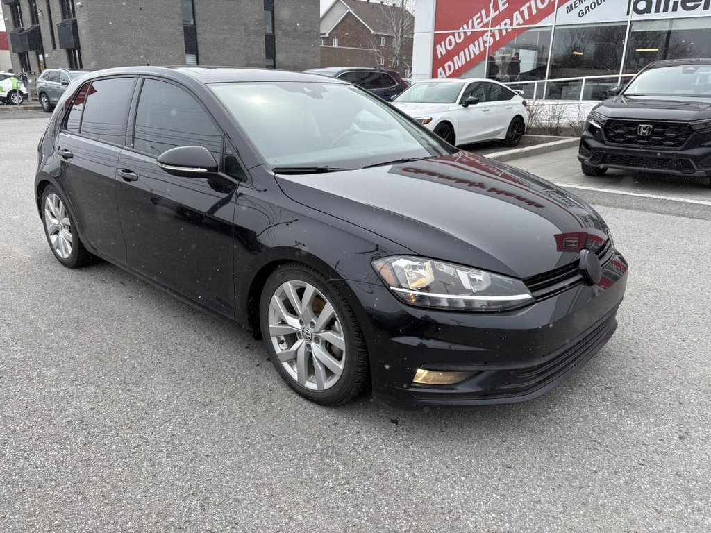 Volkswagen Golf Comfortline 5 portes avec boîte manuelle CUIR I TOIT OUVRANT I SIEGES CHAUFFANTS I CAMERA I DÉCURITÉ 2021 à Montréal, Québec - 2 - w1024h768px