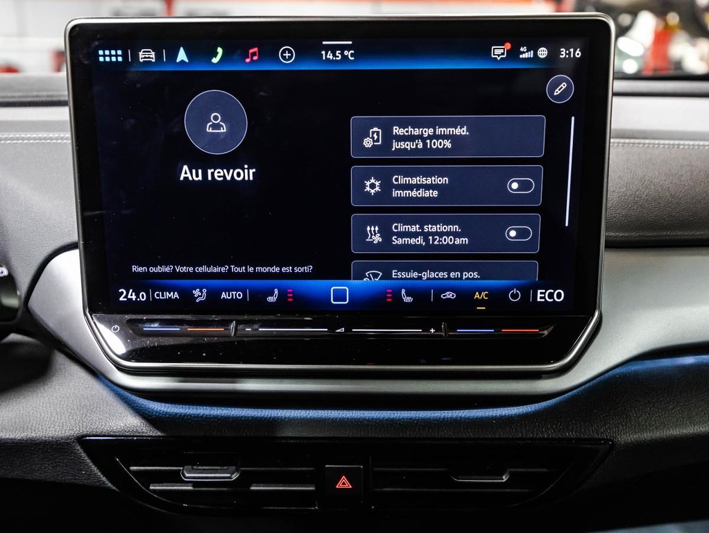 Volkswagen ID.4 Pro AWD  1 PROPRIO I JAMAIS ACCIDENTÉ I TOIT PANORAMIQUE I SIEGES ET VOLANT CHAUFFANTS I 2024 à Montréal, Québec - 24 - w1024h768px