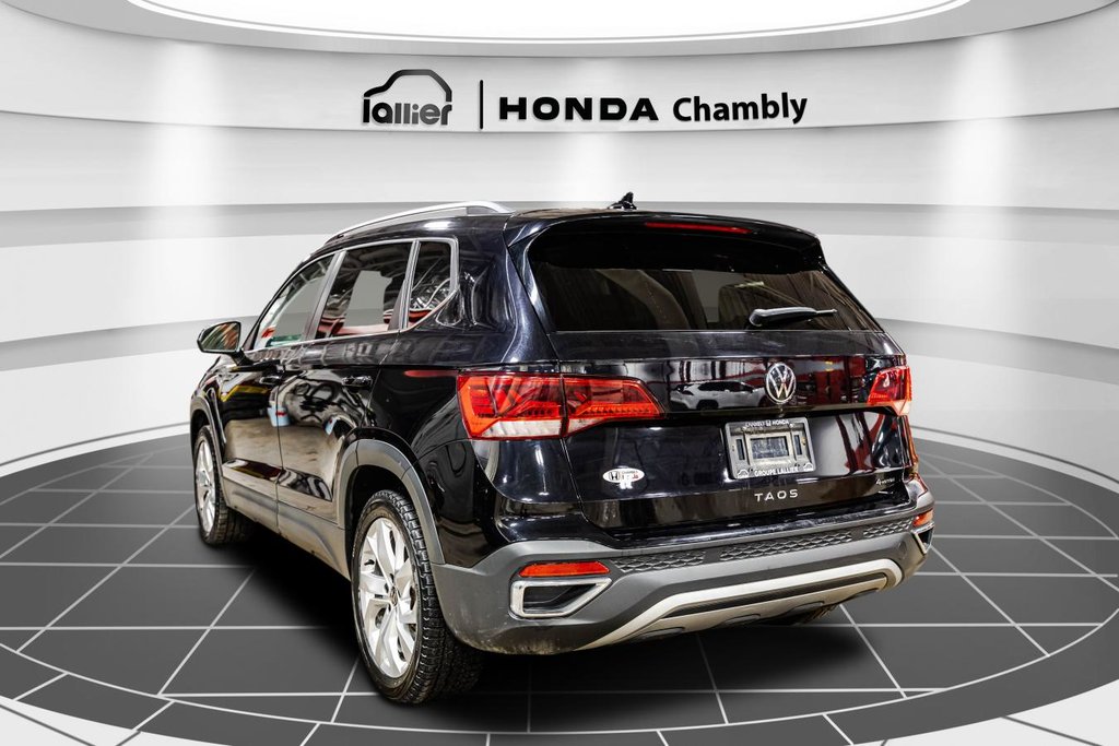 2022 Volkswagen Taos Comfortline 4MOTION JAMAIS ACCIDENTÉ I TOIT PANORAMIQUE I SIEGES CHAUFFANTS I MAGS I SECURITE ACTIVE in , Quebec - 5 - w1024h768px