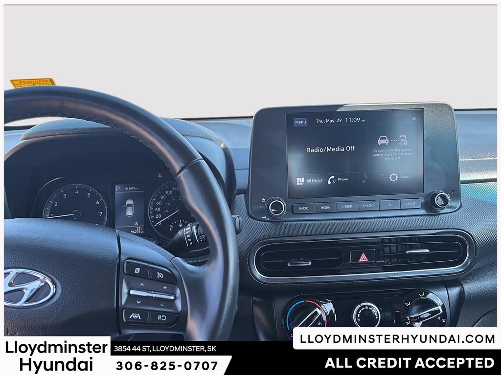 2023 Hyundai Kona Preferred in Lloydminster, Saskatchewan - 16 - w1024h768px