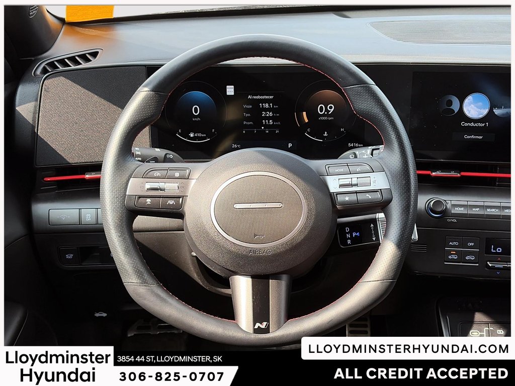 2025 Hyundai Kona 1.6T N Line in Lloydminster, Saskatchewan - 16 - w1024h768px