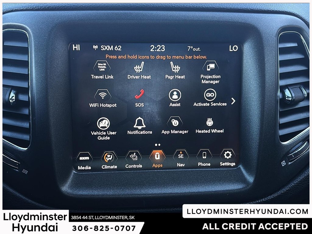 2020 Jeep Compass Trailhawk in Lloydminster, Saskatchewan - 22 - w1024h768px