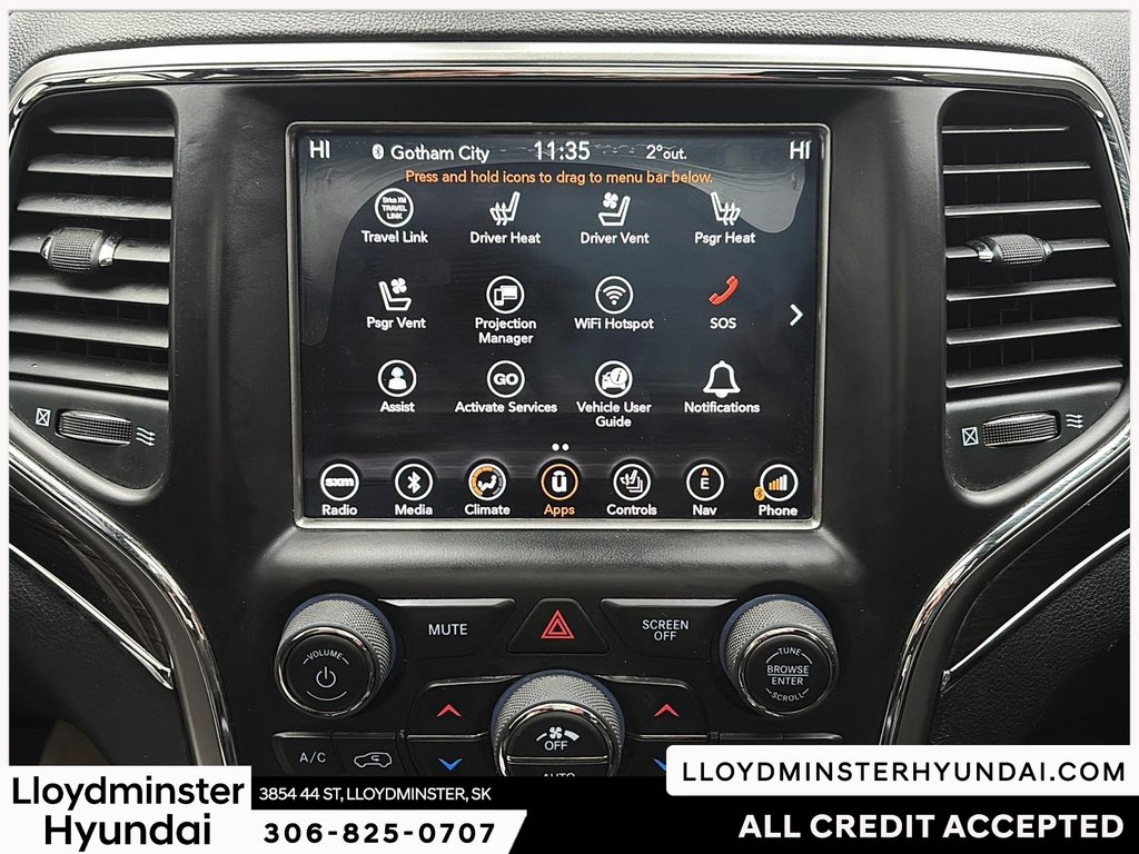 2018 Jeep Grand Cherokee Overland in Lloydminster, Saskatchewan - 31 - w1024h768px