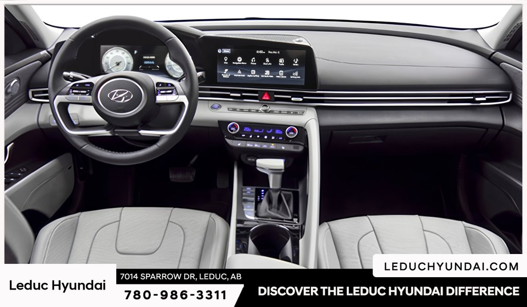 2026 Hyundai Elantra Hybrid Luxury Two-Tone Interior in Leduc, Alberta - 6 - w1024h768px