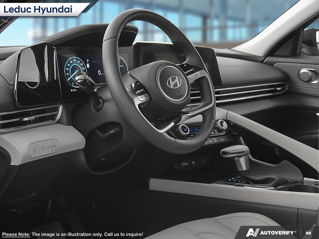 2026 Hyundai Elantra Hybrid Luxury Two-Tone Interior in Leduc, Alberta - 9 - w1024h768px