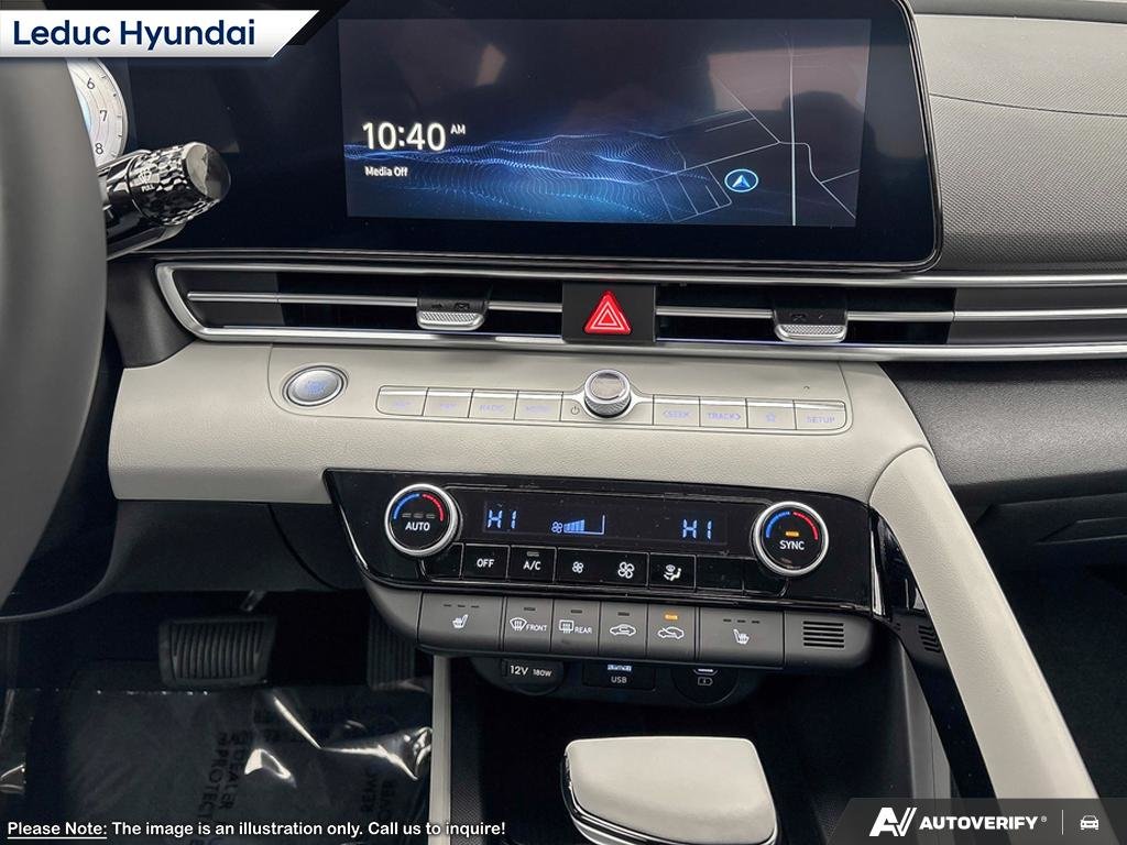 2026 Hyundai Elantra Luxury Two-Tone Interior in Leduc, Alberta - 24 - w1024h768px