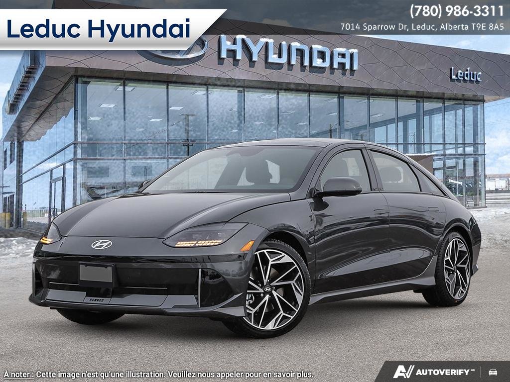 2025 Hyundai Ioniq 6 Preferred AWD Long Range with Ultimate Package in Leduc, Alberta - 1 - w1024h768px