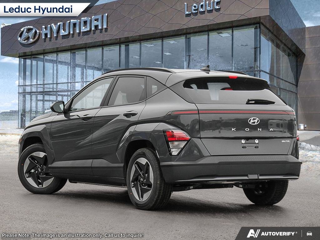 2025 Hyundai Kona Electric Preferred with Trend Pkg in Leduc, Alberta - 4 - w1024h768px