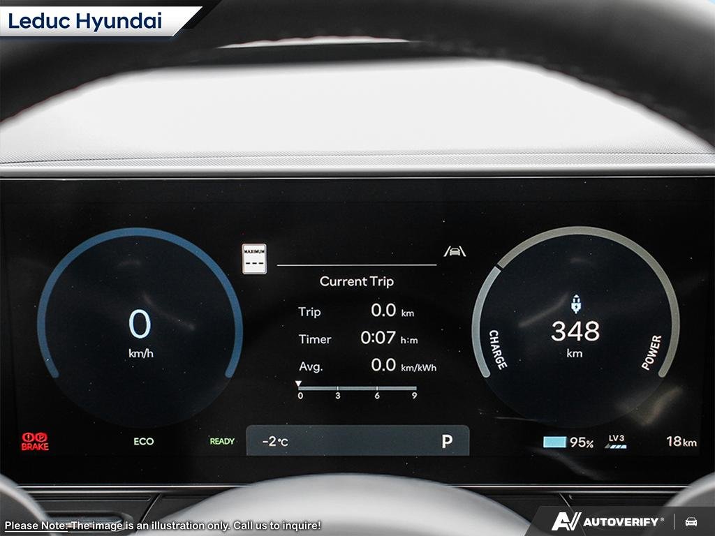 2025 Hyundai Kona Electric Preferred with Trend Pkg in Leduc, Alberta - 14 - w1024h768px