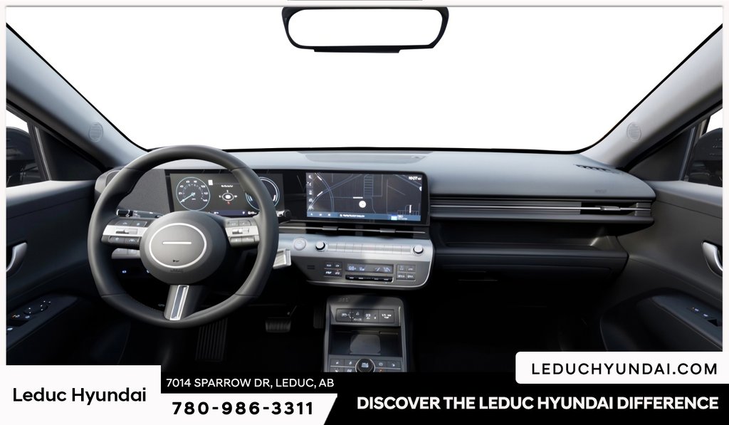 2025 Hyundai Kona Electric Preferred with Trend Pkg in Leduc, Alberta - 5 - w1024h768px