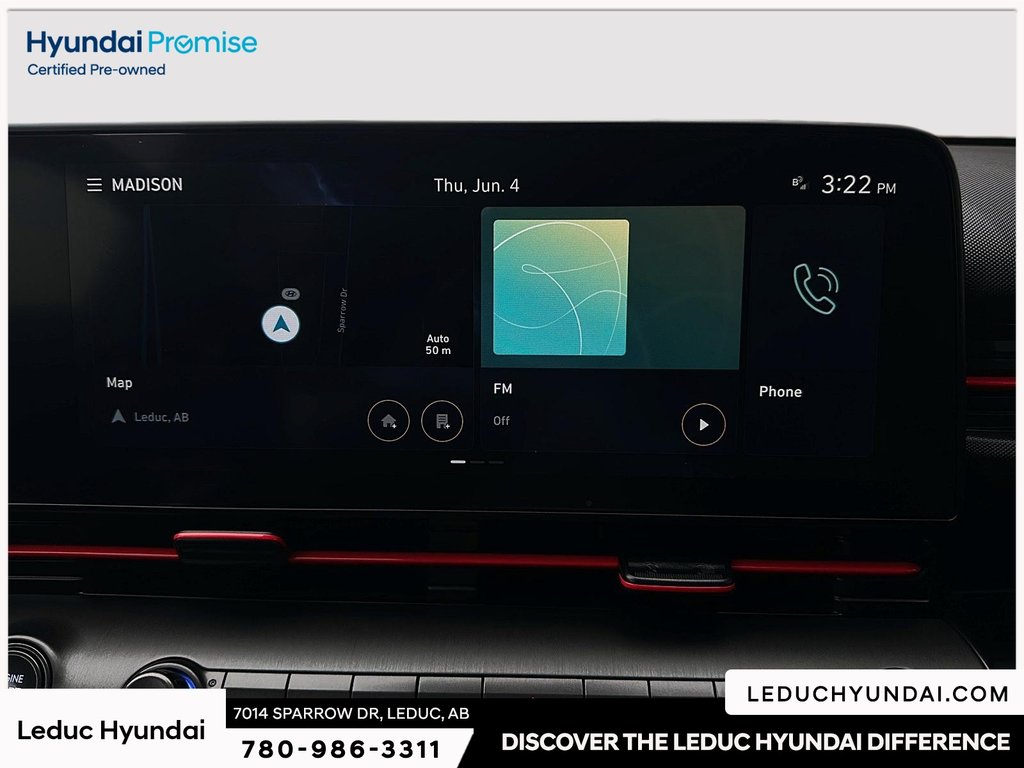 2024 Hyundai Kona 1.6T N Line in Leduc, Alberta - 25 - w1024h768px