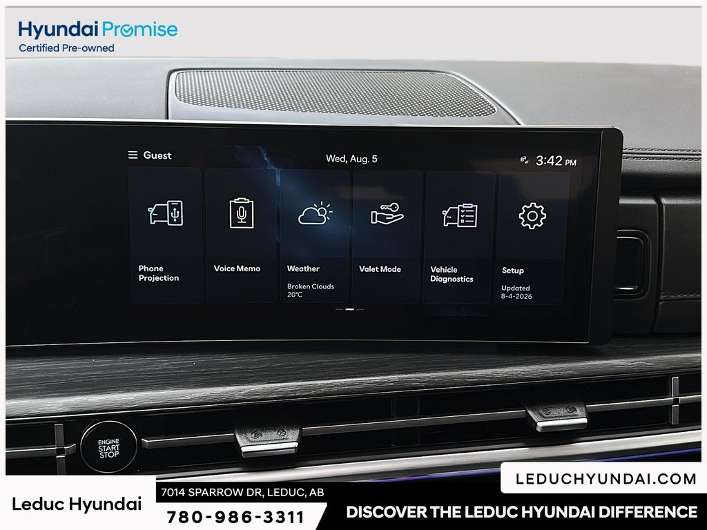 2025 Hyundai Santa Fe Luxury in Leduc, Alberta - 25 - w1024h768px