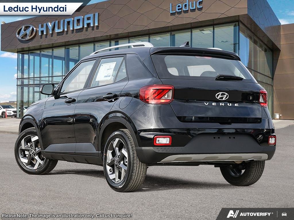 2025 Hyundai Venue Ultimate - Black interior in Leduc, Alberta - 4 - w1024h768px