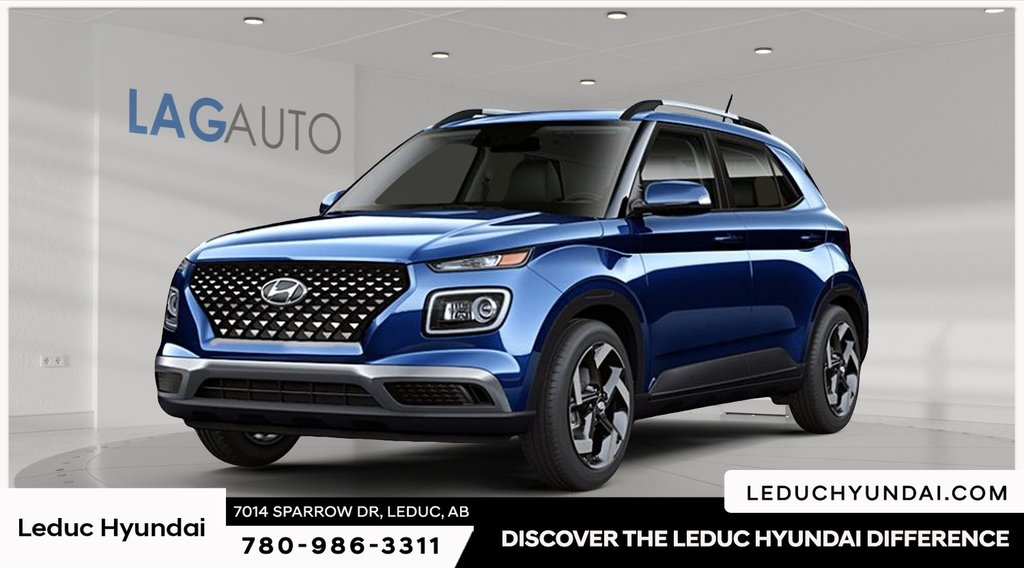 2025 Hyundai Venue Ultimate - Black interior in Leduc, Alberta - 1 - w1024h768px