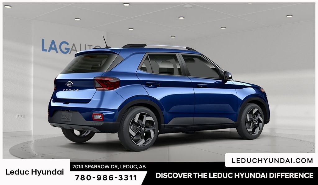 2025 Hyundai Venue Ultimate - Black interior in Leduc, Alberta - 3 - w1024h768px