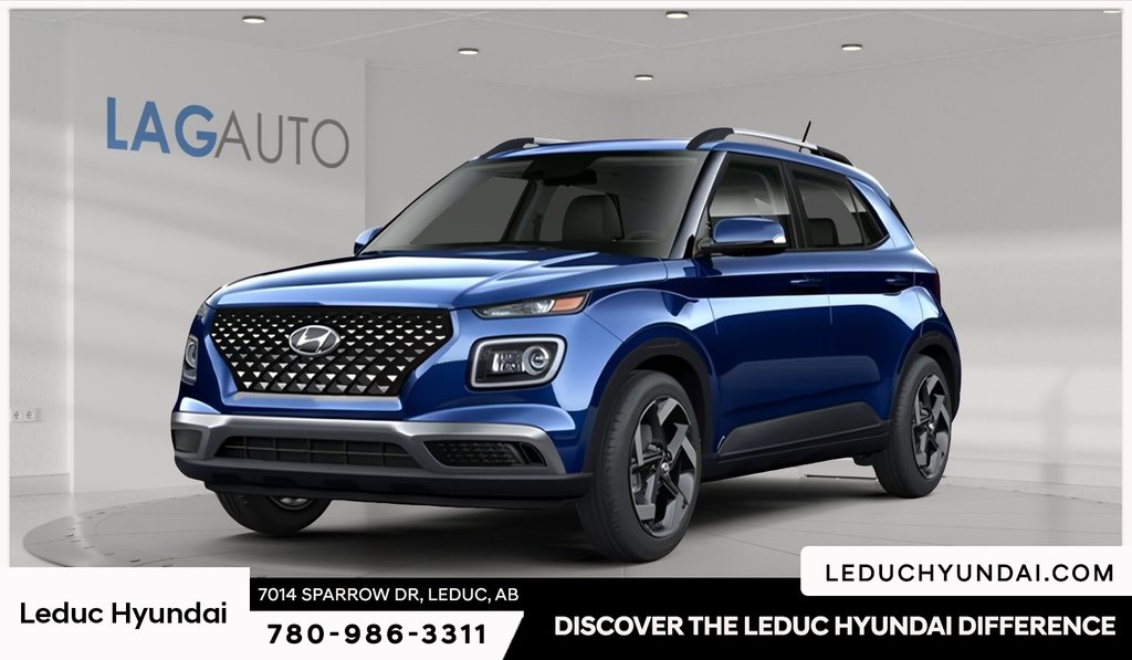 2025 Hyundai Venue Ultimate - Black interior in Leduc, Alberta - 1 - w1024h768px