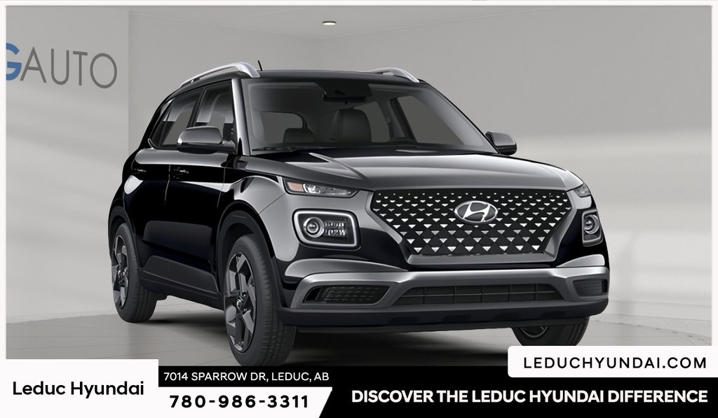 2026 Hyundai Venue Ultimate - Black interior in Leduc, Alberta - 1 - w1024h768px