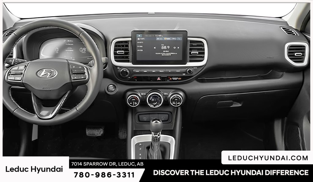 2026 Hyundai Venue Ultimate - Black interior in Leduc, Alberta - 5 - w1024h768px