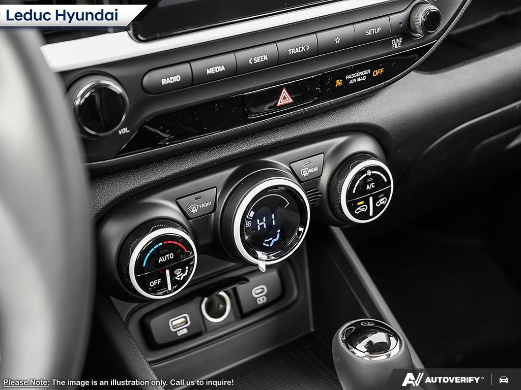 2026 Hyundai Venue Ultimate - Black interior in Leduc, Alberta - 23 - w1024h768px