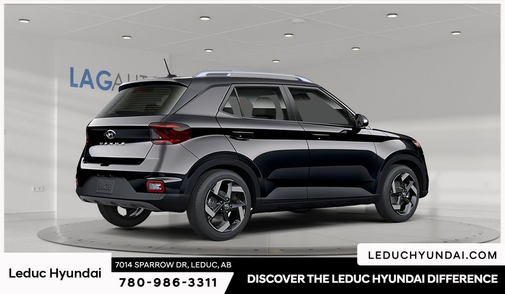 2026 Hyundai Venue Ultimate - Black interior in Leduc, Alberta - 3 - w1024h768px