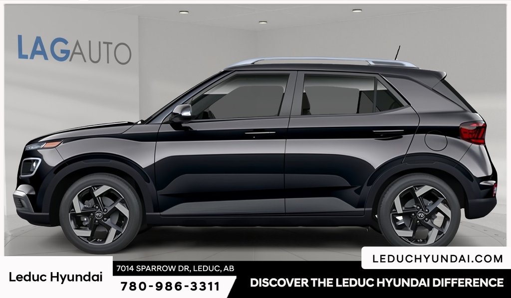 2026 Hyundai Venue Ultimate - Black interior in Leduc, Alberta - 2 - w1024h768px