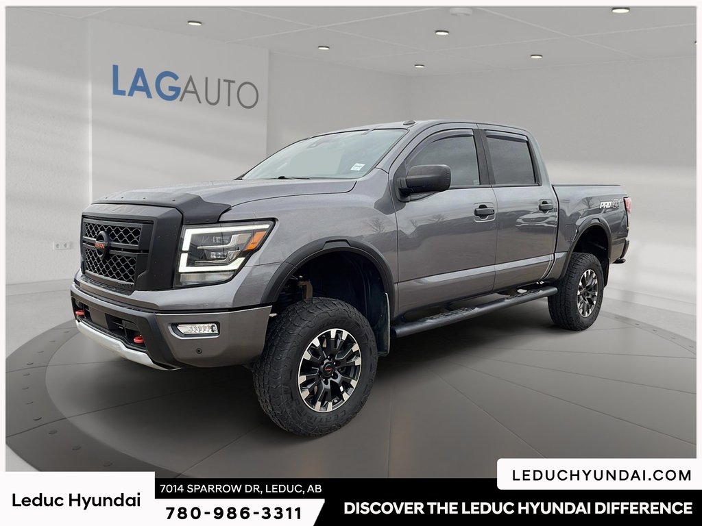 2021 Nissan Titan PRO-4X in Leduc, Alberta - 1 - w1024h768px