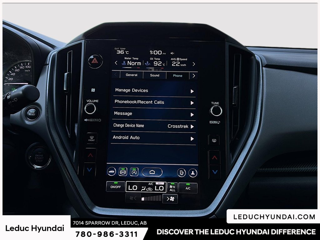 2024 Subaru Crosstrek Onyx in Leduc, Alberta - 25 - w1024h768px