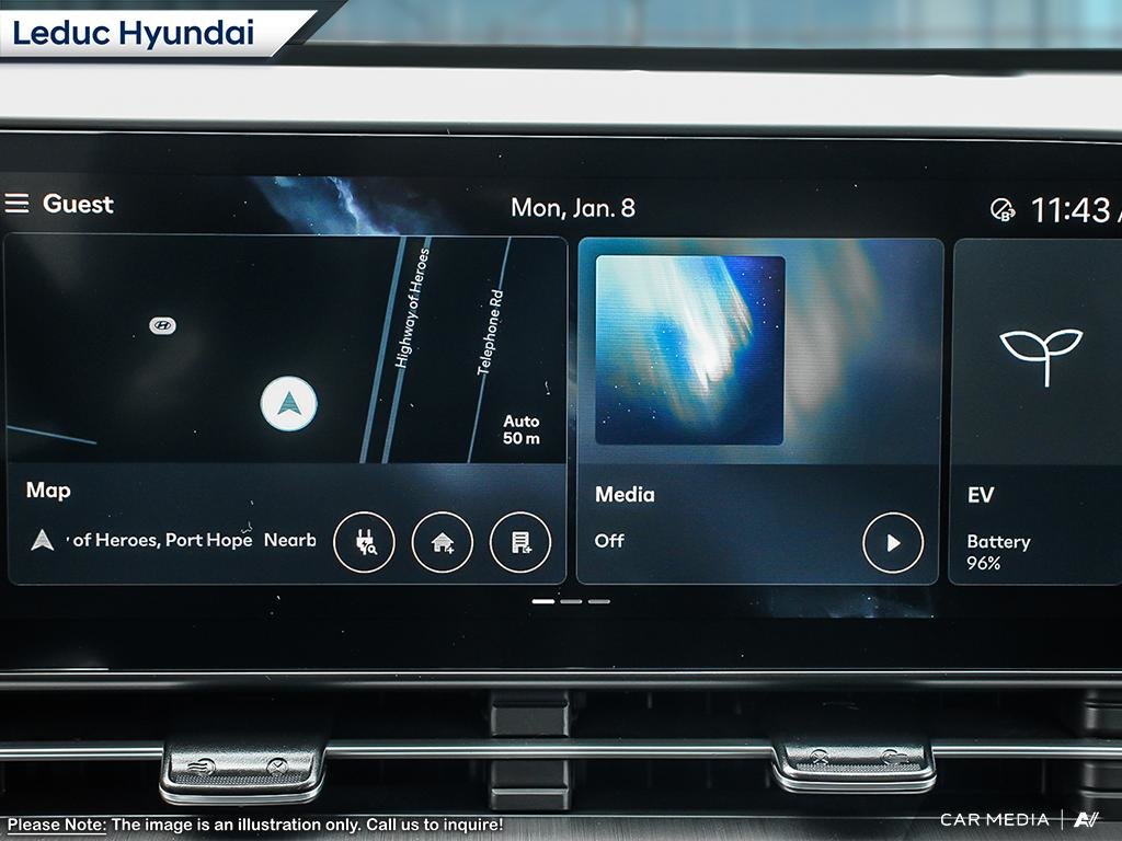 2025 Hyundai KONA ELECTRIC Preferred in Leduc, Alberta - 16 - w1024h768px