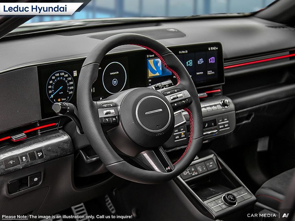 2025 Hyundai Kona N Line in Leduc, Alberta - 10 - w1024h768px