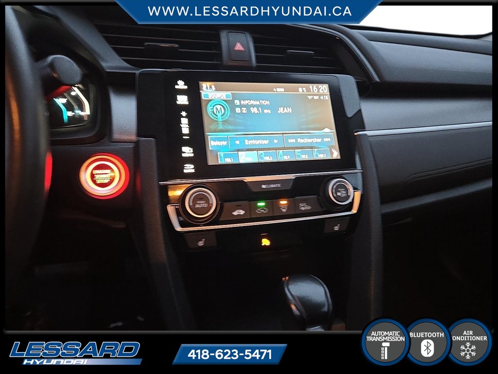 Honda Civic Sedan SE automatique 2018 à Québec, Québec - 14 - w1024h768px