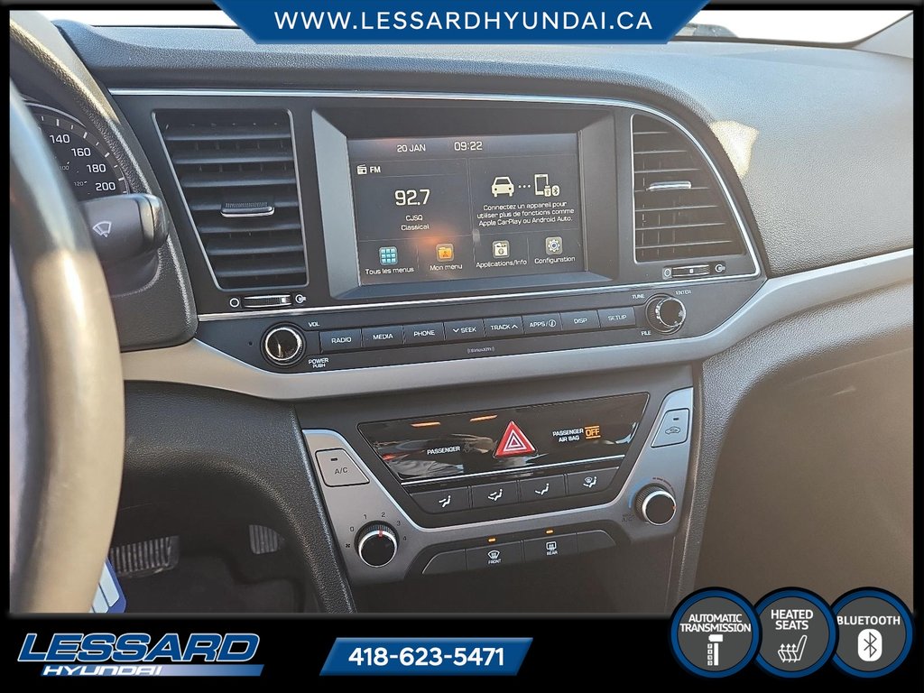 Hyundai Elantra GL AUTOMATIQUE. 2017 à Québec, Québec - 14 - w1024h768px