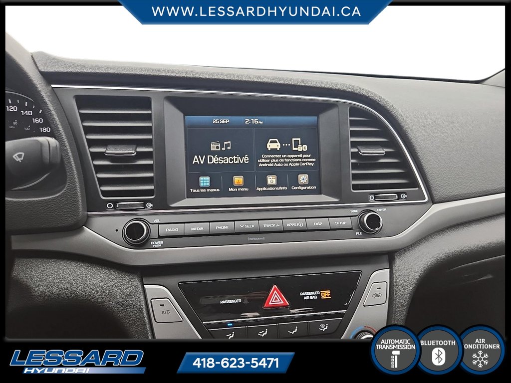 Hyundai Elantra GL AUTOMATIQUE 2018 à Québec, Québec - 14 - w1024h768px