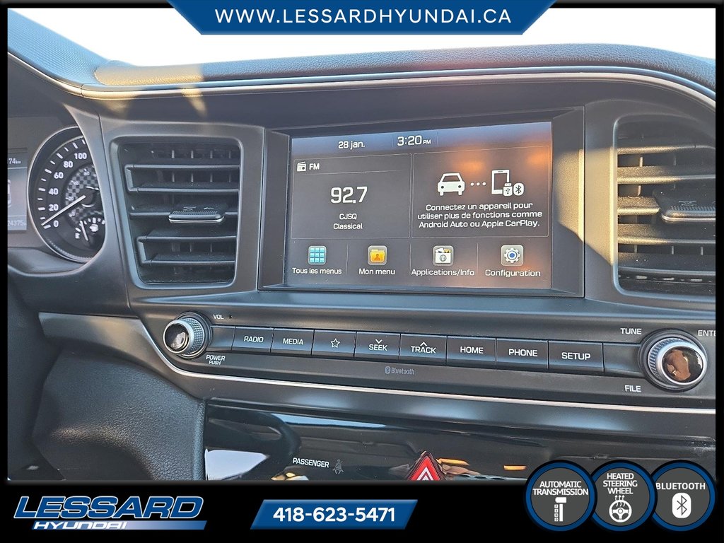 Hyundai Elantra Preferred automatique. 2020 à Québec, Québec - 14 - w1024h768px